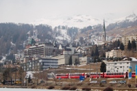 S.Moritz con il Bernina express